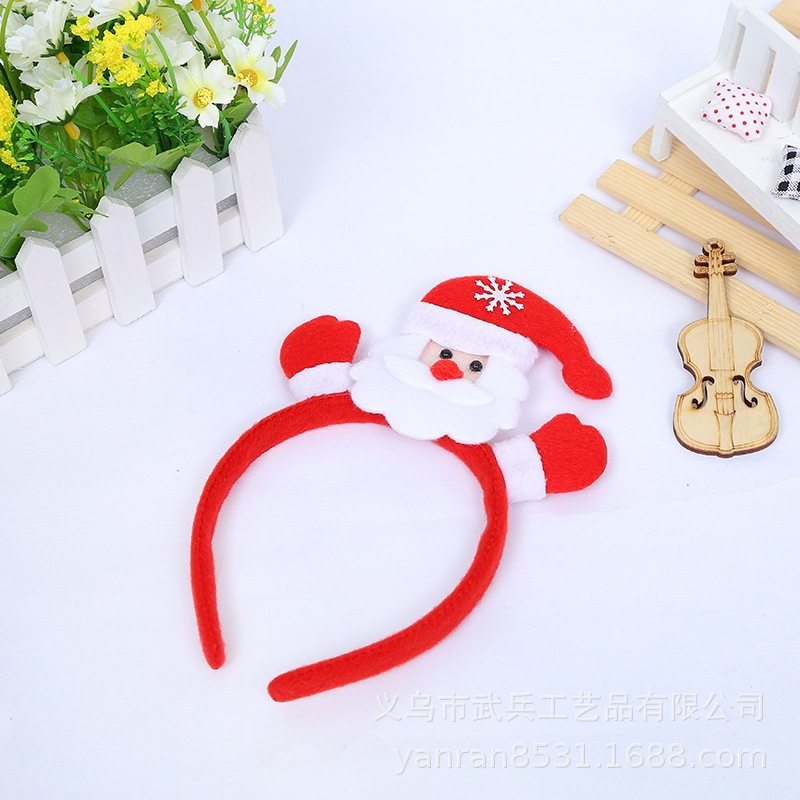 Reindeer Antlers Headband - LED Glowing Reindeer Elk Antlers Headband