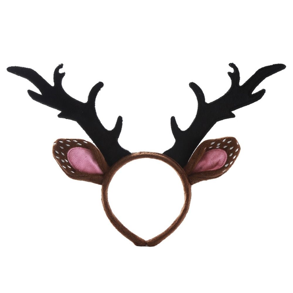 Reindeer Antlers Headband - Fashion Shiny Christmas Headband Elk Ball