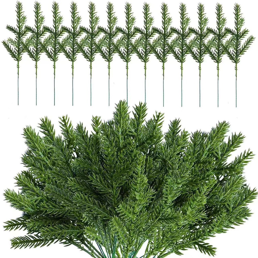 10PCS Christmas Artificial Nor - đánh giá và giá Christmas Wreath Fake