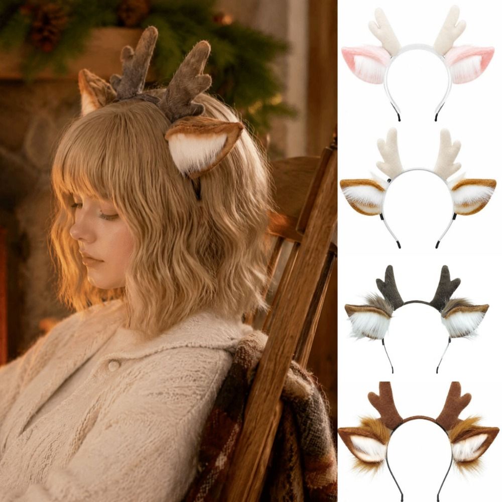 Antler Headband Handmade Simul - đánh giá và giá Reindeer Antlers Headband