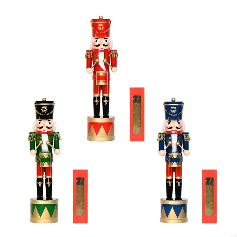 36Cm Gỗ Kẹp Hạt Dẻ Trống Người - đánh giá và giá Nutcracker Figurine