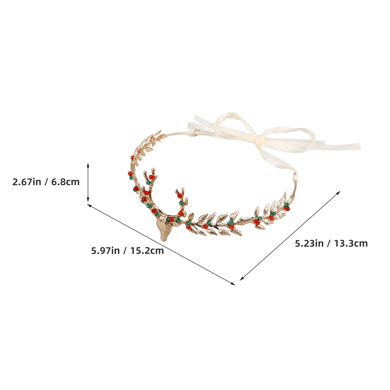 Christmas Reindeer Headband El - đánh giá và giá Reindeer Antlers Headband