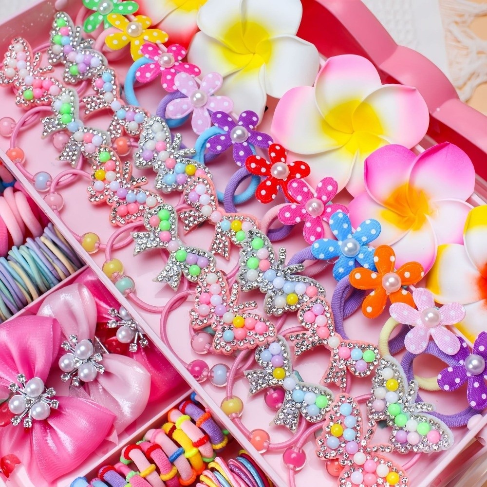 Bow High Elastic Hair Accessor - đánh giá và giá Ribbon Bow Gift