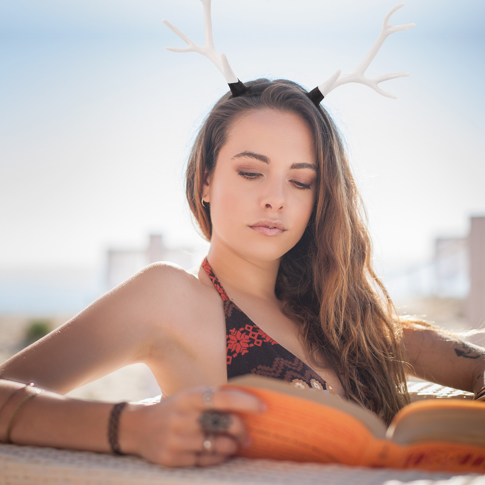 1Pcs Exquisite Reindeer Antler - đánh giá và giá Reindeer Antlers Headband